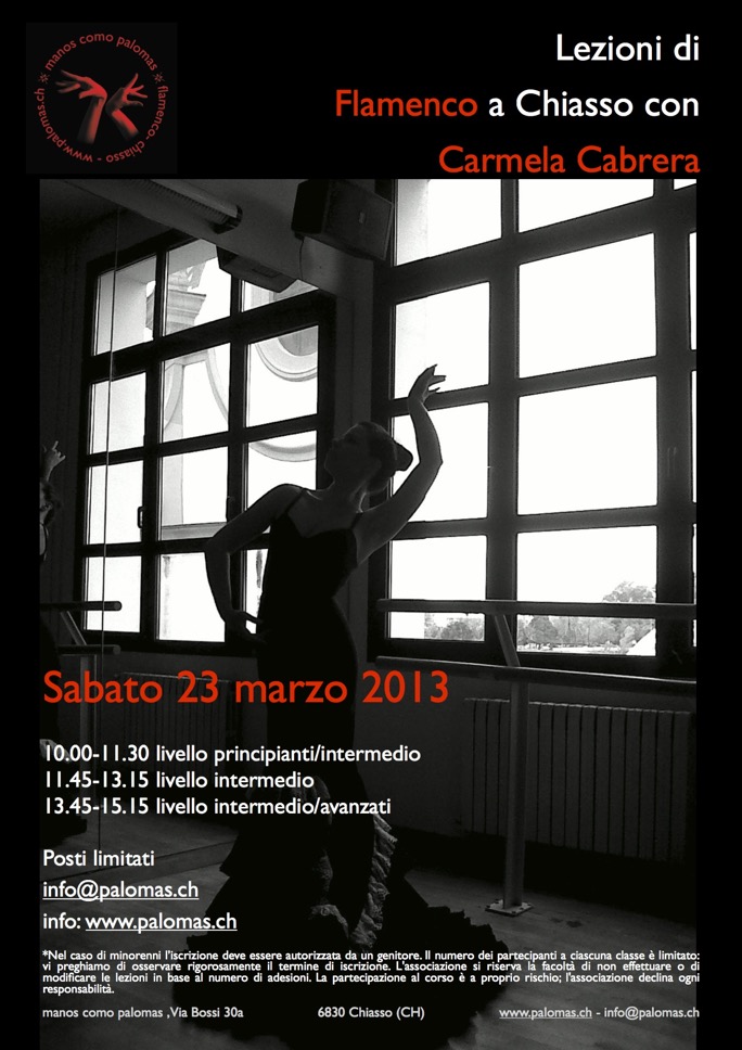 Stage Carmela Cabrera 2013