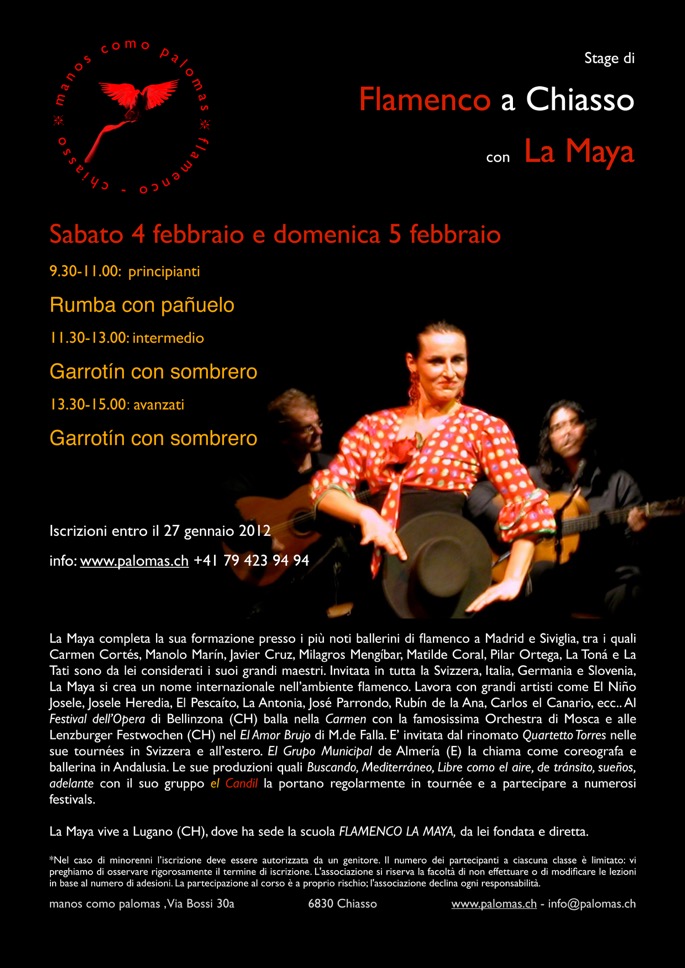Stage La Maya 2012